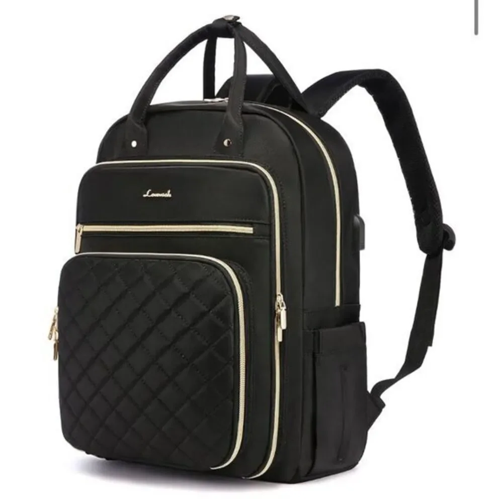 Extra Large Travel Backpack Purse for Women w/ USB Charging‎ Port